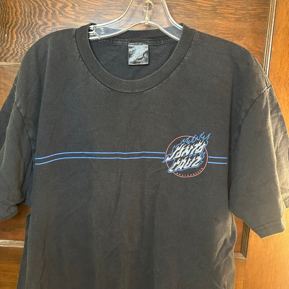 Lot of 3 Men’s XL Santa Cruz Skate Tee Shirts Black & Purple - Picture 9 of 10